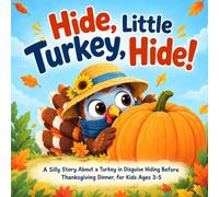 Hide, Little Turkey, Hide!: A Silly Story About a Turkey in Disguise Hiding Before Thanksgiving Dinner, for Kids Ages 3-5