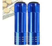 Hide Money, 2 Pieces Concealment Box in the Shape of a Flashlight with Secret Compartment, Fake Small Lamp for Jewellery, Money and Valuables, Discreet Secure Cover