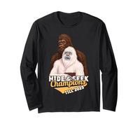Hide n Seek Champions Till 2025 Viral Kiss Cam Scandal Meme Long Sleeve T-Shirt
