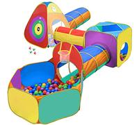 Hide N Side Best Birthday Gift For 1 2 3 4 5 Year Old Pop Up Baby Play Toy, Target Game W/ 4 Darts Indoor & Outdoor, Pit Balls Not Included