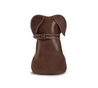Hide & Play, Leather Doggy-Shaped Money Organizer, Small Coin Pouch, Zippered Cash Holder Wallet for Coins, Change Purse, Pouches for Men and Women, Pocket Saving Box, Mini Penny Bag, Tiny Case