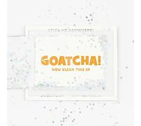 Hide & Prank Intermittent Goat Glitter Trap, 8-Hour Intermittent Screaming Goat with Wall-Adhesive and Surprise Glitter Pouch for Office & Home Fun - Guaranteed Laughter (2 Pack)