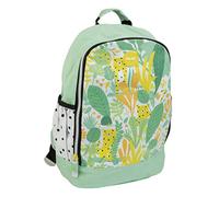 Hide & Seek Small School Backpack - Green and Yellow