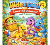 Hide & Seek With Rauri The Dinosaur: A Fun Search & Find Adventure For Ages 2-6 (Rauri The Dinosaur Adventures)