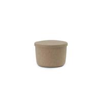 Hide Storage Pouf Small Sand