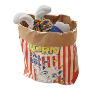 Hide Toy for Cats, Hide Toy for Cats, Puffed Rice Kraft Paper Bag, Cat Hides in Bag - Funny Cat Toy, Interactive Cat Toy for Bored Awakened