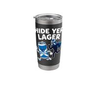 Hide Yer Lager Scottish Beer Sci-Fi Warrior Stainless Steel Insulated Tumbler