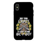 Hide Your Crazy And Start Acting Like A Lady Leopard Case for iPhone X/XS