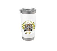 Hide Your Crazy and Start Acting Like A Lady Leopard Stainless Steel Insulated Tumbler