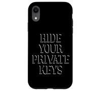 Hide Your Private Keys OPSEC Best Practices Security Crypto Case for iPhone XR