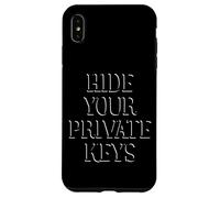 Hide Your Private Keys OPSEC Best Practices Security Crypto Case for iPhone XS Max