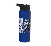Hide Your Wife The Alpha is Here Stainless Steel Insulated Water Bottle