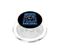 Hide Your Wife The Alpha Is Here Werewolf Meme Wolf Sigma PopSockets PopGrip for MagSafe