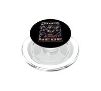 Hide Your Wife The Alpha Is Here Werewolf Meme Wolf Sigma PopSockets PopGrip for MagSafe