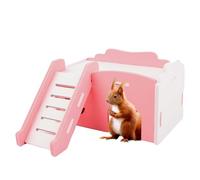 Hideaway de je - Small cage from the house of Gerbil, the Horse House is not a place for the furry friends to rest, but also a fun playground with slides. Accessories
