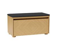 Hideaway Grid Cabinet With Door & Shelf Oak/Shadow