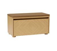 Hideaway Grid Cabinet With Door & Shelf Oak/Sugar Brown