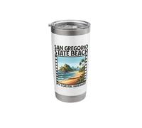 Hideaway - San Gregorio State Beach Stainless Steel Insulated Tumbler