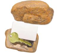 Hideaway Spare Key Rock, Fake Rock Hide-A-Key, Weather-Proof Fake Hidden Storage