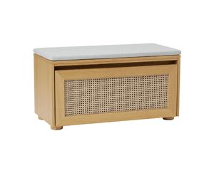Hideaway Venetian Cabinet With Door & Shelf Oak/Sterling