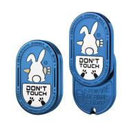 HIDEDC Desperate Rabbit Fidget Slider | Lightweight & Portable | EDC Metal Fidget Toys Adults ADHD Tools Executive Desk Toy for Keep Focus & Anxiety Relief (Steel Blue)