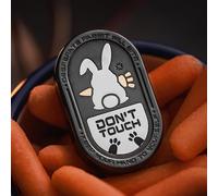 HIDEDC Desperate Rabbit Fidget Slider, Stainless Steel EDC Fidget Toys Stress Relief Toy for Adults, Executive Desk Toy for Keep Focus & Stress Relief (Black)