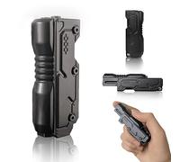 HIDEDC Machine Soul Fidget Slider - Metal EDC Fidget Toy Stress Relief Toy for Adults, ADHD & Anxiety Relief, Men's Gadgets for Office, Home, and Travel (Black)