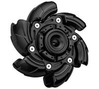 HIDEDC Pillbug Fidget Spinner, Open-Shell Fidget Spinners for Adults, Alloy EDC Fidget Toys Adults Stress Relief Toy Executive Desk Toy for ADHD, ADD & Autism (Black)