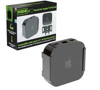 HIDEit Mount for Apple TV 4K 3rd Generation - American Company - Patented Steel Mount for Apple TV 4K 3rd Gen - Not Compatible with Apple TV 4K 1st + 2nd Gen, Apple TV HD, Apple TV 3 or Apple TV 2