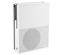 HIDEit Mounts X1S Xbox One S Wall Mount, Full Wrap White Steel Bracket for Xbox One S