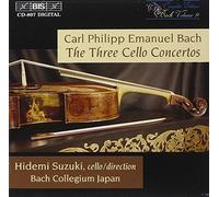 Hidemi Suzuki - Bach, C.P.E.: The Three Cello Concertos
