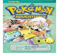 Hidenori Kusaka Pokemon Adventures (Red & Blue), Vol. 6 Paperback Book in White Hidenori Kusaka White