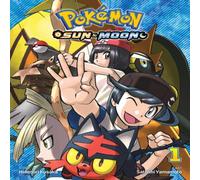 Hidenori Kusaka Pokemon: Sun & Moon, Vol. 1 Paperback Book Hidenori Kusaka Multicolor