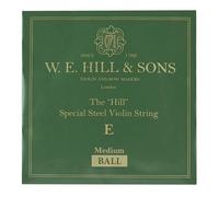 W E Hill & Sons E-String for Violin. Steel E String. Medium. Ball End.