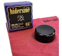 Hidersine 6C Deluxe Cello Rosin - Handmade in UK - Dark formula for Cellists - Historic recipe Rosin with Strong Grip & Warm Tone - 30g size for cello bow - Colophony
