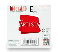 Hidersine Artista Violin E String - Premium Steel Core - 4/4-3/4 Size - Warm Tone for Intermediate Violinists