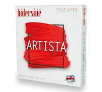Hidersine Artista Series Violin Strings Set for 4/4 Full Size Violins | Premium Synthetic-Core Strings for Advancing Students - Rich Tone with Modern Durability - Ideal for full sized violins.