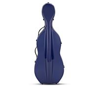 Hidersine Fibreglass Cello Case Blue