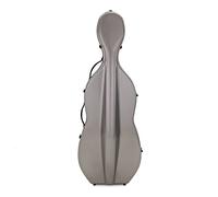 Hidersine Fibreglass Cello Case Grey