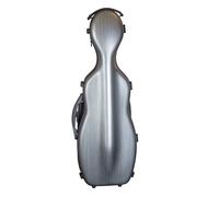 Hidersine Polycarbonate Violin Gourd Case Brushed Silver