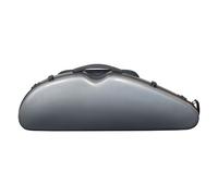 Hidersine Polycarbonate Violin Halfmoon Case Carbon Fibre Effect