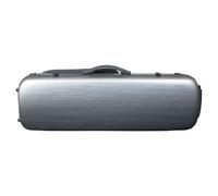 Hidersine Polycarbonate Violin Oblong Case Brushed Silver