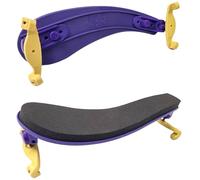 Hidersine Shoulder Rest 3/4 to 1/2 size. Purple. Shawbury model. Adjustable Height and Width. Ergonomic and comfortable.