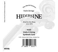Hidersine Strings Violin D String Synthetic core