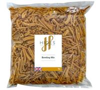 Hides Fine Foods - Bombay Mix 1kg - Suitable for Vegetarians - GMO Free - Snacking - Indian Snack Mix - Bar Snack - Perfect for Parties - Mixture of Noodles Lentils Peanuts