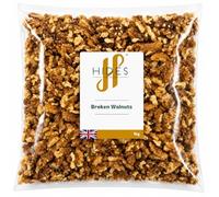 Hides Fine Foods - Broken Walnuts - 1kg - GMO Free - Suitable for Vegetarians - Baking - Desserts - walnut Cakes - Cookies - Cooking - Salads - Snacking