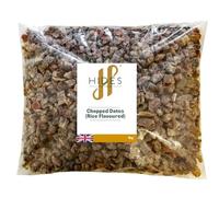 Hides Fine Foods - Chopped Dates (Rice Flavoured) 1kg - Suitable for Vegetarians - Baking - Granola - Breakfast - Snacking - Desserts - A good source of Potassium, Magnesium, & B vitamins.