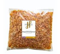 Hides Fine Foods - Chopped Dried Apricots 1kg - Suitable for Vegetarians - Baking - Conserves - Granola - Breakfast - Snacking - Desserts - A Good Source of Iron and High in Fibre.
