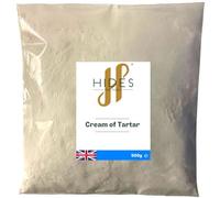 Hides Fine Foods - Cream of Tartar 500g - GMO Free - Suitable for Vegetarians - Raising Agent - Baking - Cakes - Meringues - Egg Whites - Sweet Making