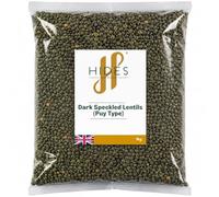 Hides Fine Foods - Dark Speckled Lentils (Puy Type) 1kg - GMO Free - Suitable for Vegetarians - Cooking - Stews - Soups - Dhal - Curries - Supports Digestive Health
